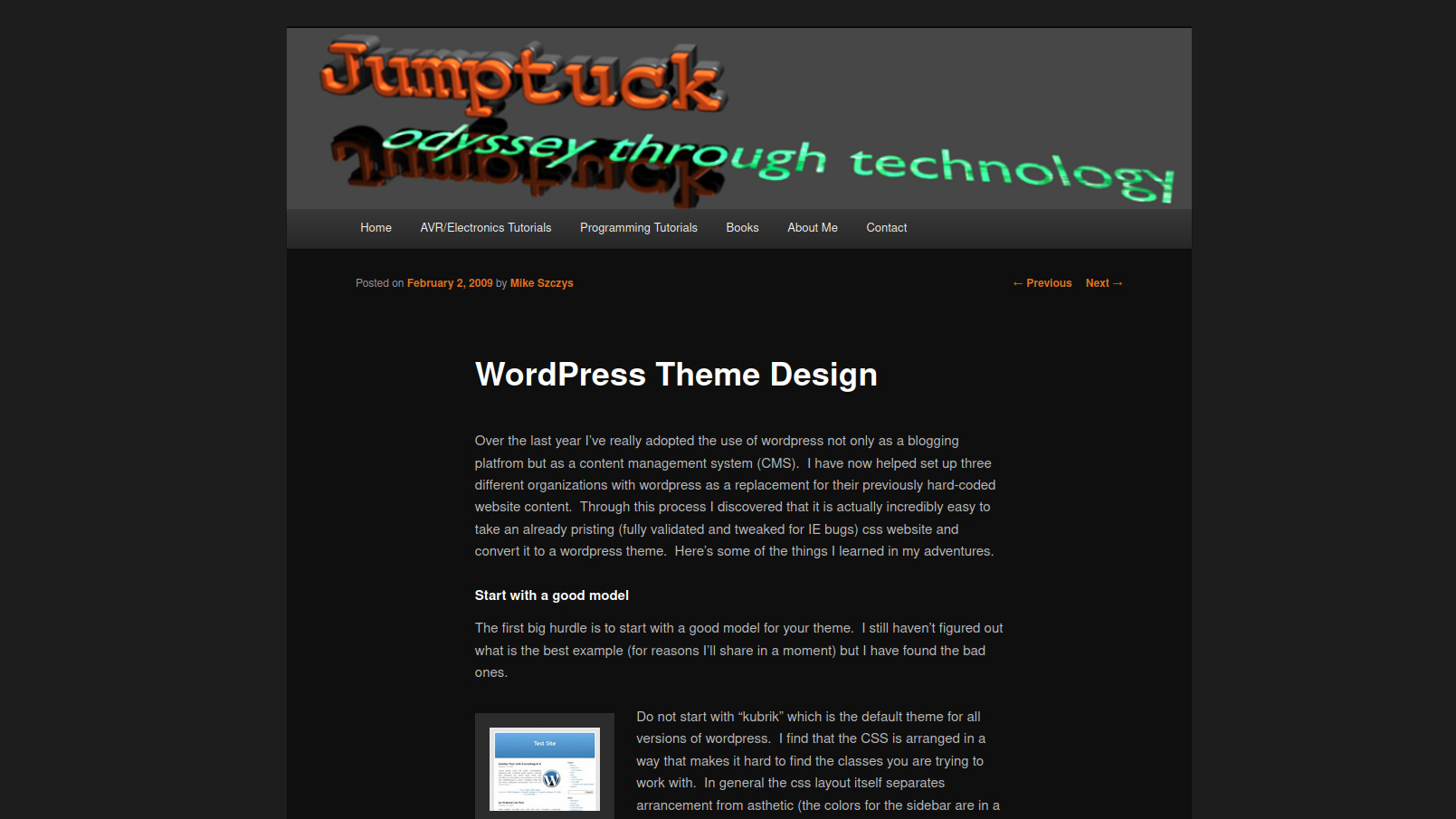 Wordpress Theme
