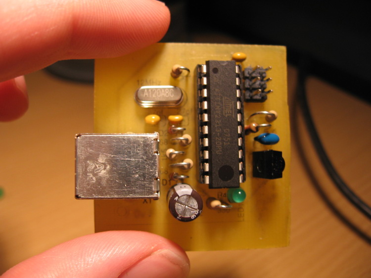 USB IR Receiver Assembled