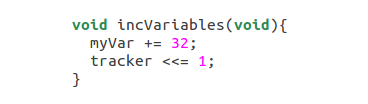 C Programming Language: shorthand