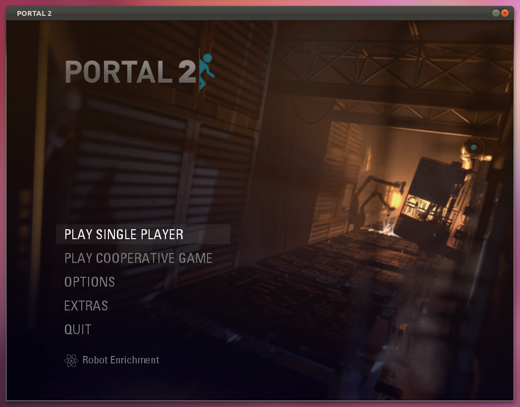 Playing Portal 2 under Ubuntu