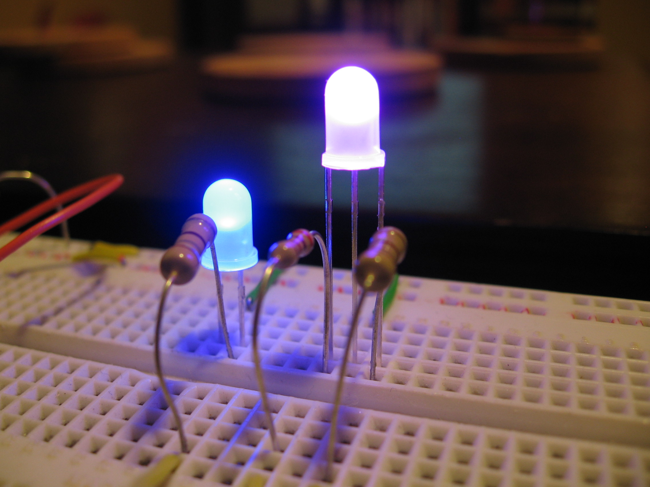 Binary Burst LED balancing