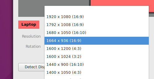 Custom Resolutions for Dell XPS 13 Running Ubuntu 16.04